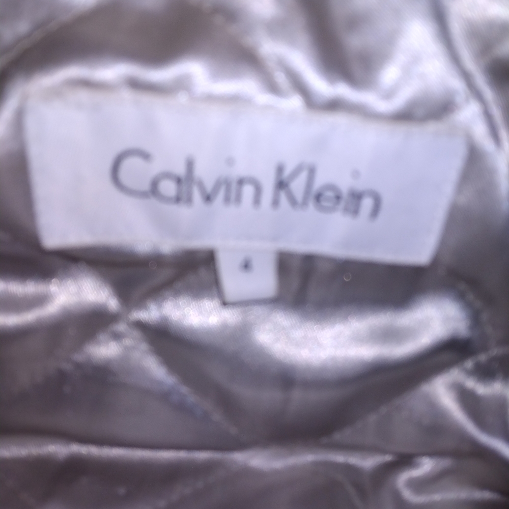Calvin Klein polyester jacket with hood